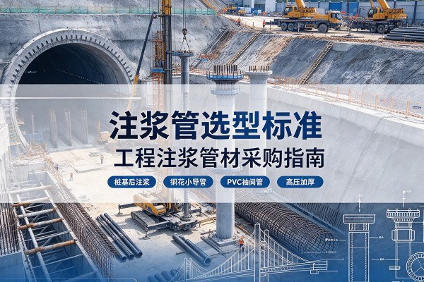 易门注浆管选型标准